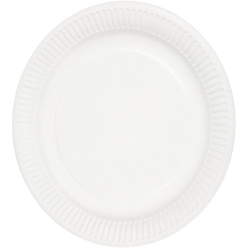 Pappteller, D 23 cm, 100 Stk/ 1 Pck [HOB-13206]