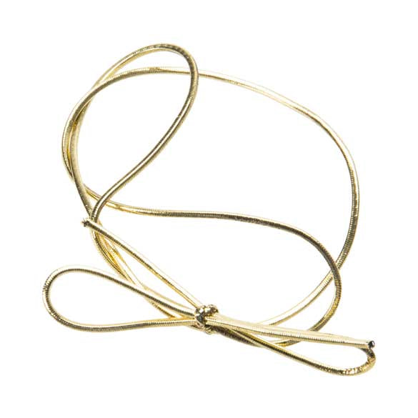 Dekogummi Metallisch Gold - 40.5cm (50 Stück) [16MG]