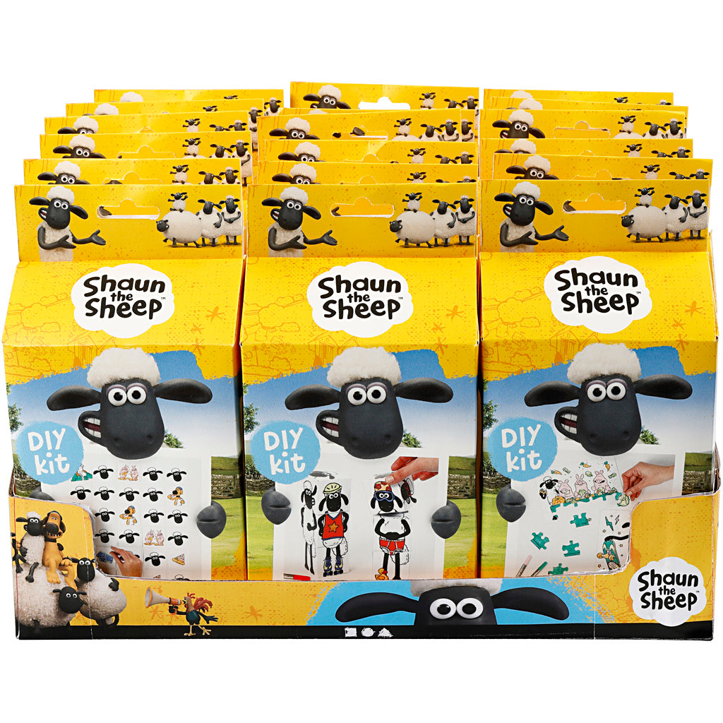 Tischdisplay mit Materialset-Sortiment, 18 Set/ 1 Pck [HOB-100799]