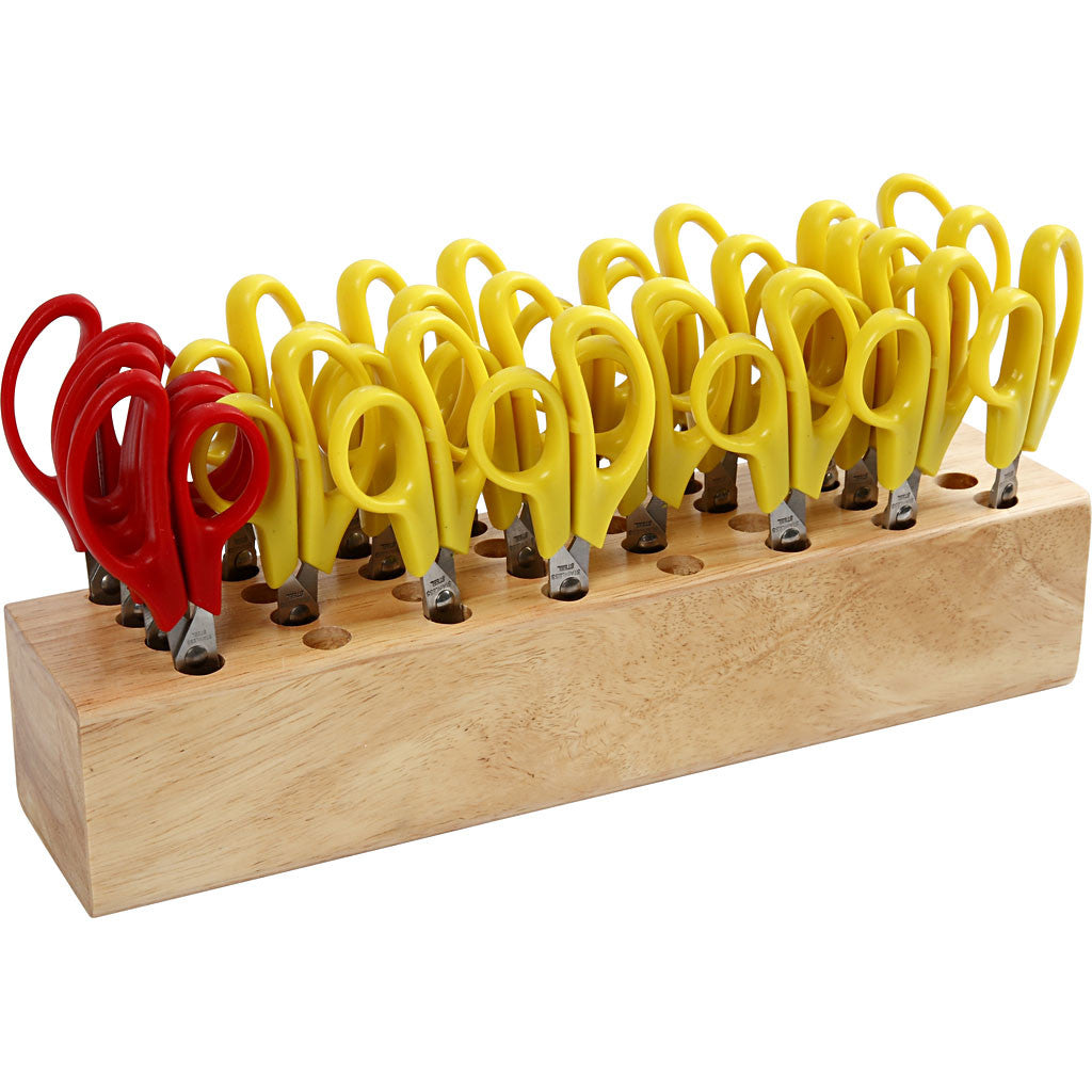 Kinderschere, L 12,5 cm, Rund, 1 Set [HOB-11227]