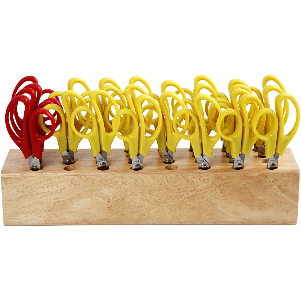 Kinderschere, L 12,5 cm, Rund, 1 Set [HOB-11227]