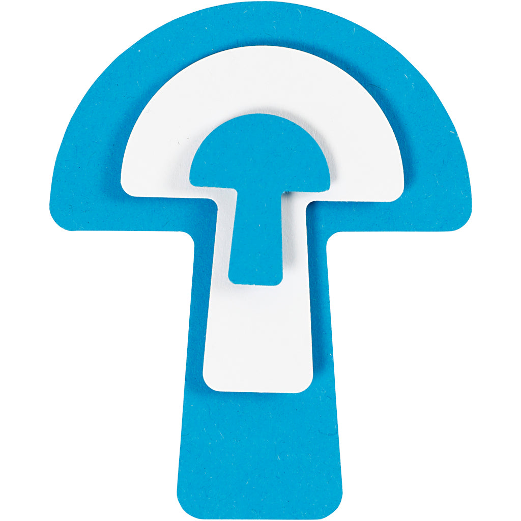 Stanzer-Set, Pilz, Größe 25+50+75 mm, 3 Stk/ 1 Pck [HOB-112780]