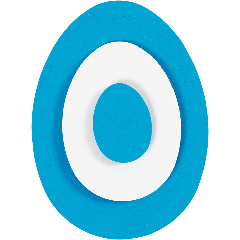 Stanzer-Set, Ei, Größe 25+50+76 mm, 3 Stk/ 1 Pck [HOB-112782]