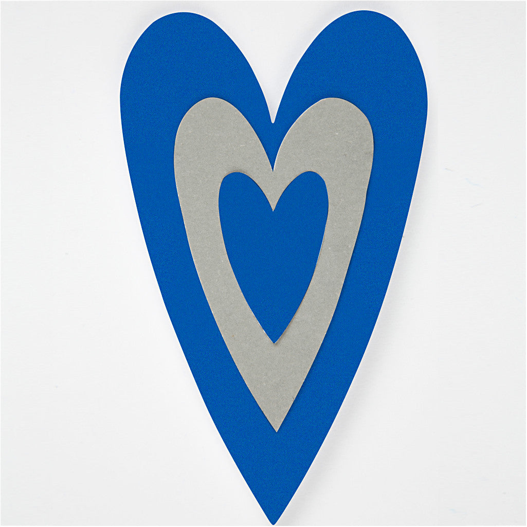 Stanzer-Set, Herz, Größe 25+49+75 mm, 3 Stk/ 1 Pck [HOB-11287]