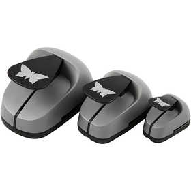 Stanzer-Set, Schmetterling, Größe 25+49+75 mm, 3 Stk/ 1 Pck [HOB-112940]