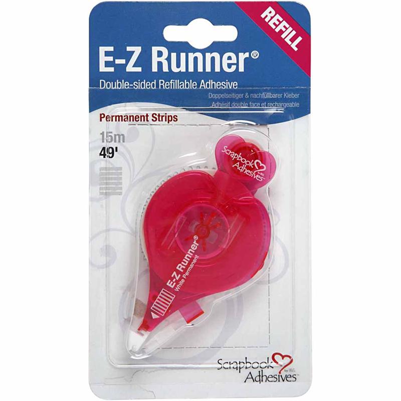E-Z Runner® - Nachfüllpackung, Streifen, permanent, B 8 mm, 15 m/ 1 Rolle [HOB-11543]