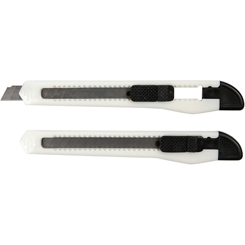 Cuttermesser, L 13 cm, 5 Stk/ 1 Pck [HOB-11605]