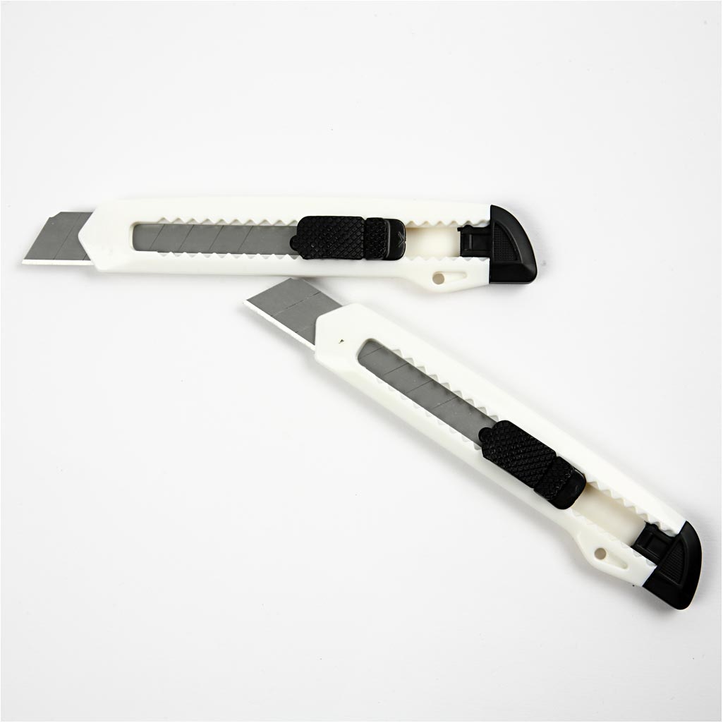 Cuttermesser, groß, B 18 mm, 5 Stk/ 1 Pck [HOB-11607]