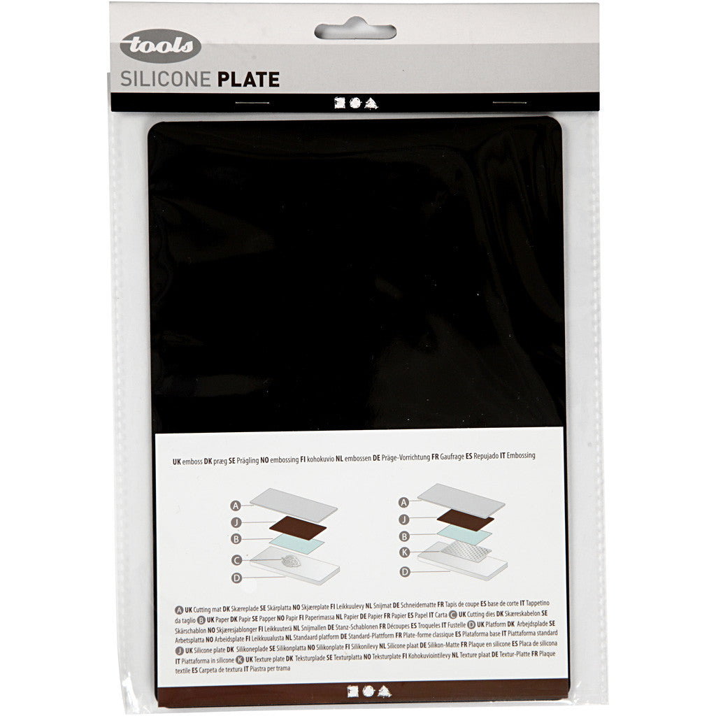 Silikon-Platte, Größe 15,3x21,6 cm, Dicke 2 mm, 1 Stk [HOB-11762]