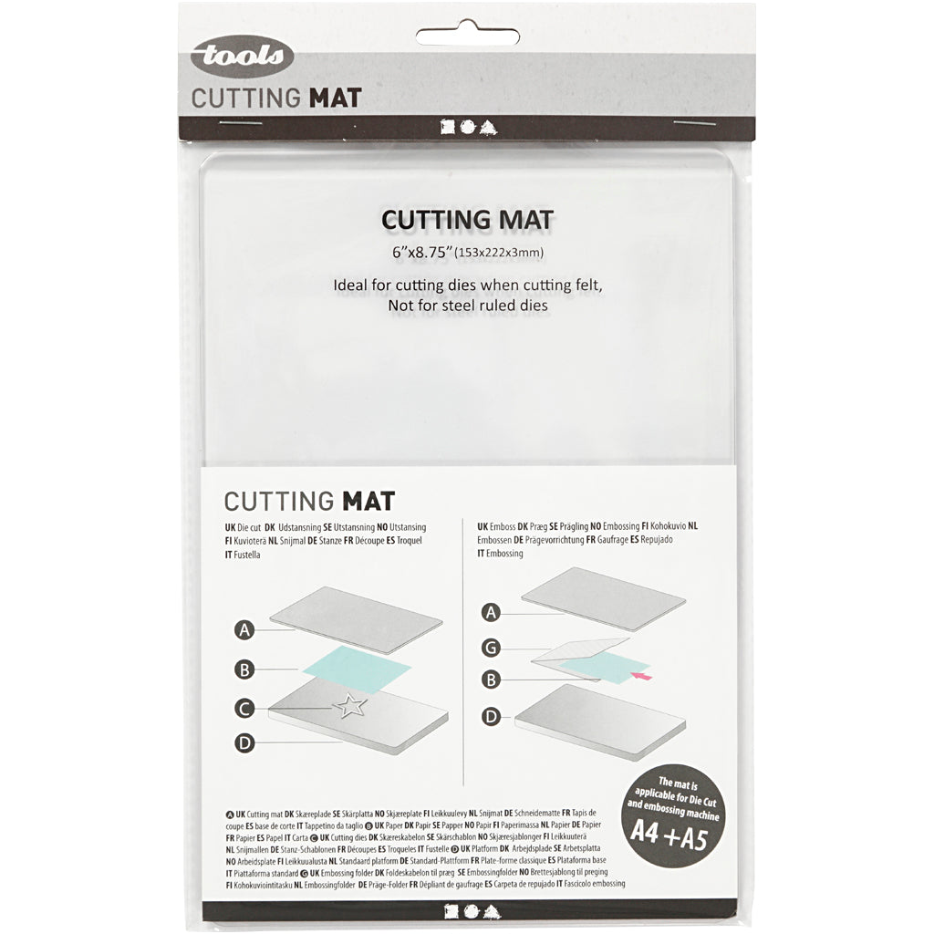 Acryl-Distanzplatte, Größe 22,2x15,3 cm, Dicke 3 mm, 1 Stk [HOB-11800]