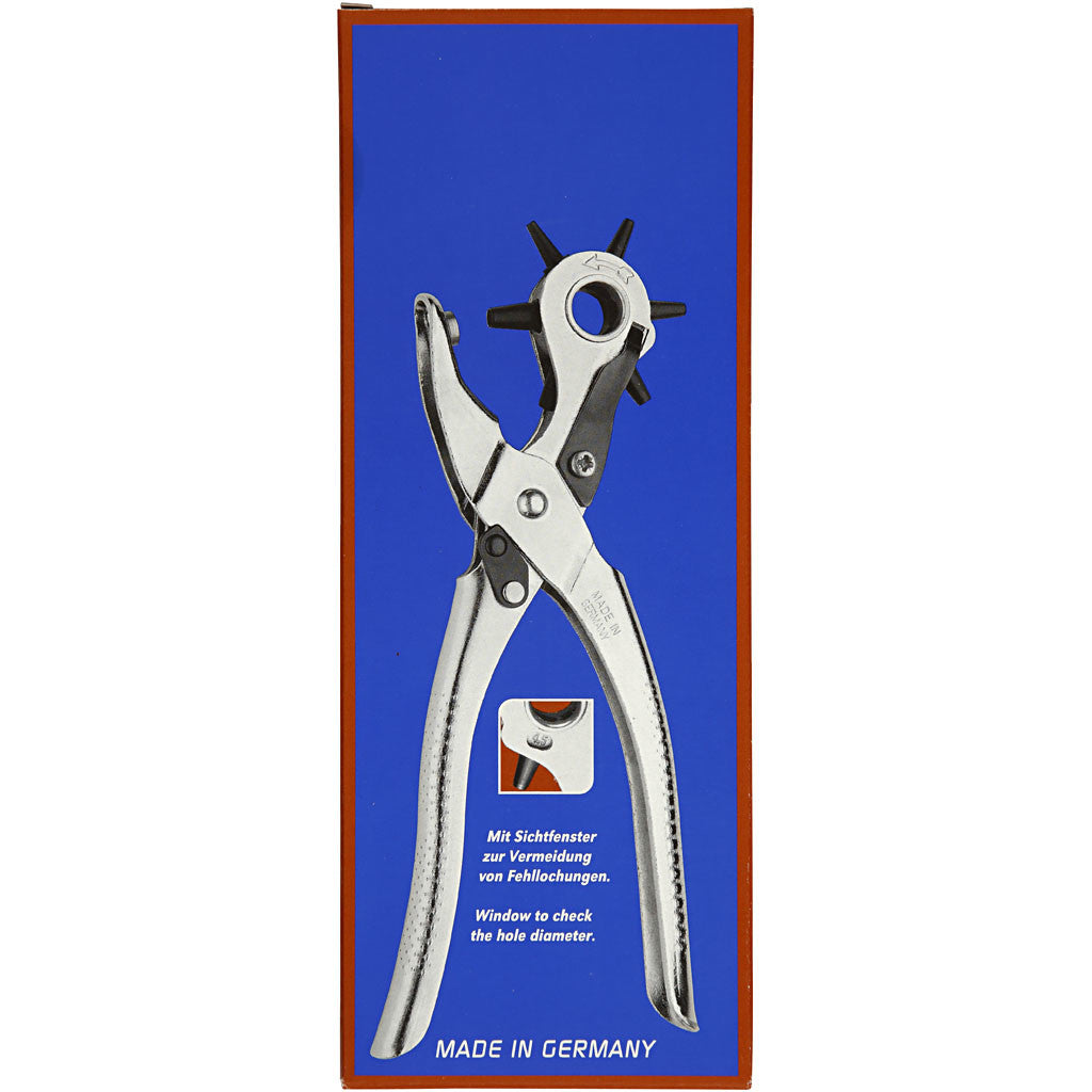 Lochzange, Lochgröße 2-4,5 mm, 1 Stk [HOB-13142]