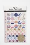 Sticker-Buch, Blumen, A5, Gold, Flieder, Rosa, 1 Stk [HOB-192658]