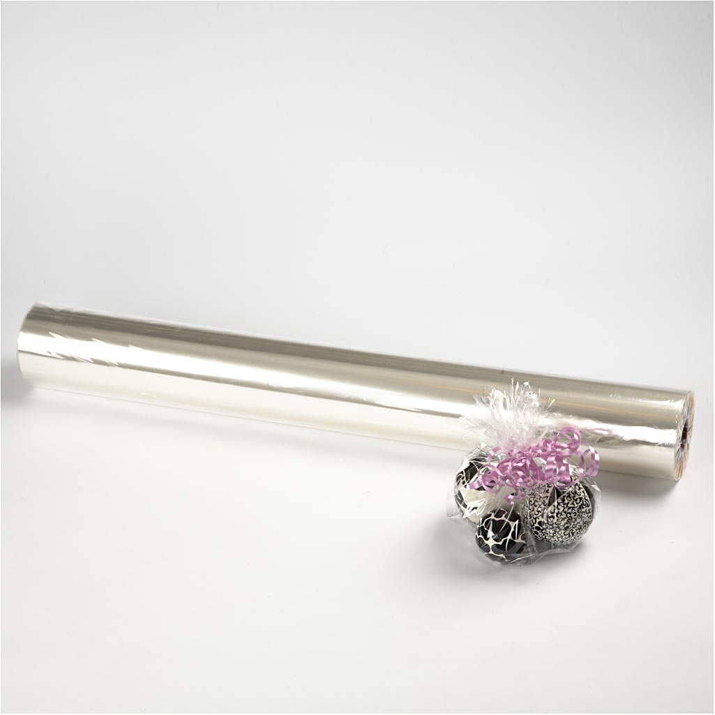 Cellophan, B 70 cm, Dicke 25 my, 200 m/ 1 Rolle [HOB-20342]