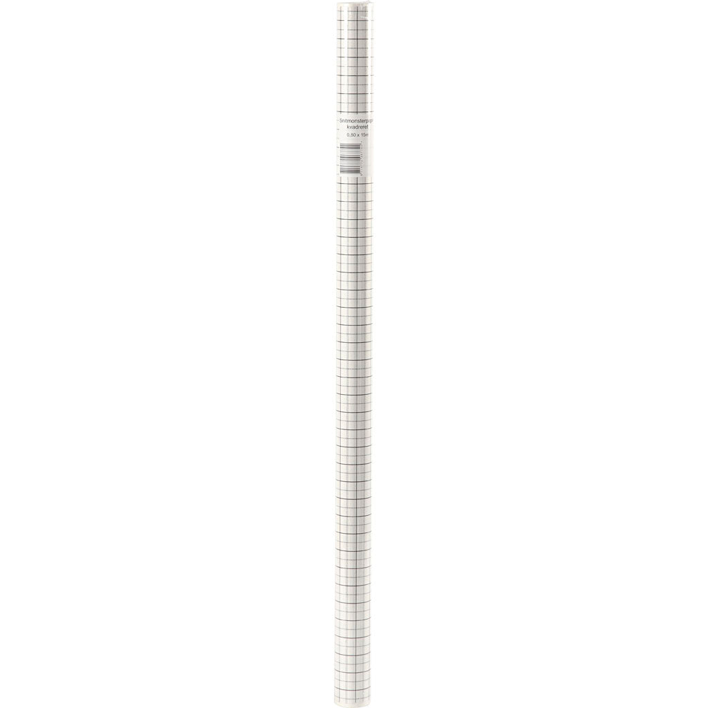 Schnittmusterpapier, B 80 cm, 28 g, 15 m/ 1 Rolle [HOB-20706]
