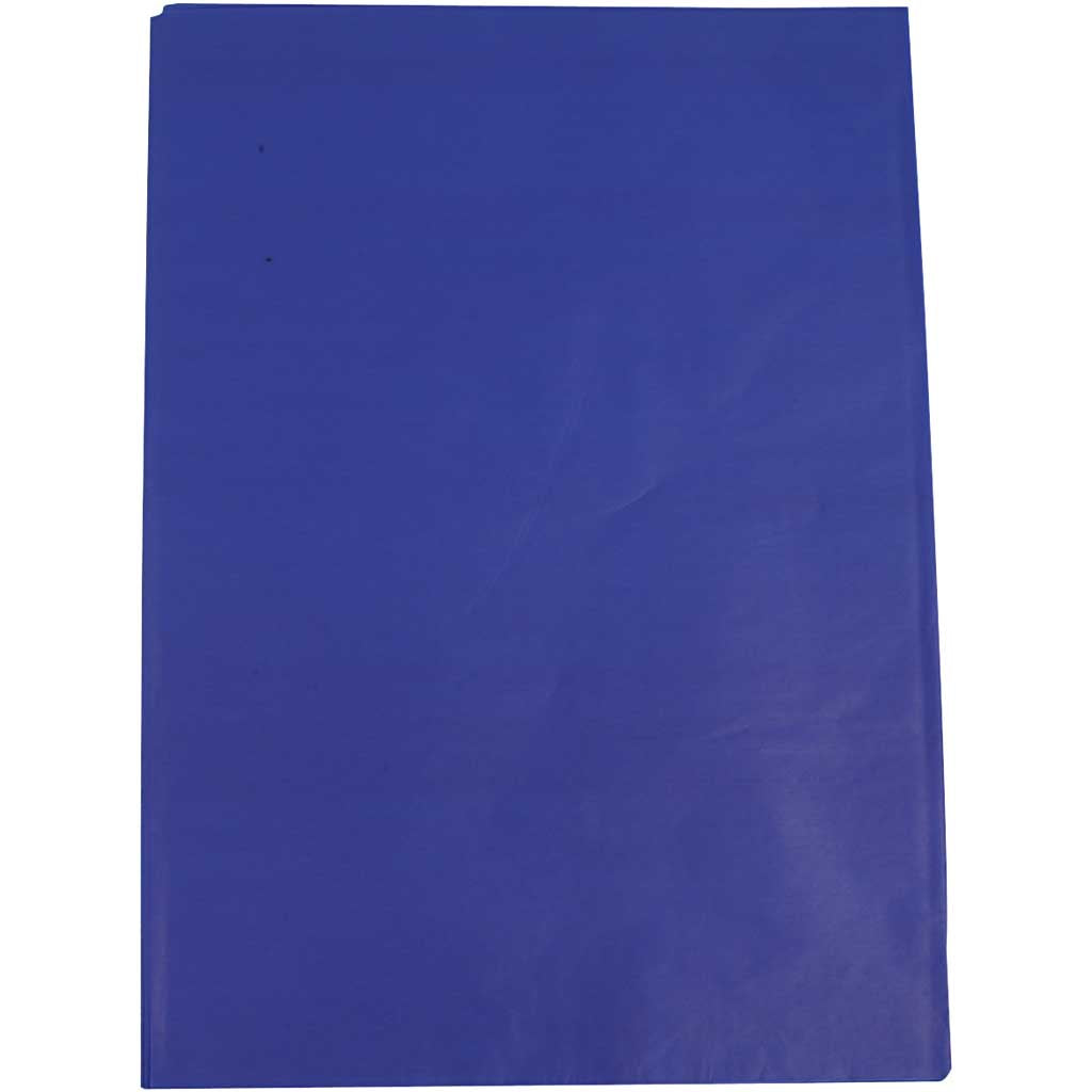 Seidenpapier Blau 50x70cm | 14g (25 Bl.) [HOB20866]