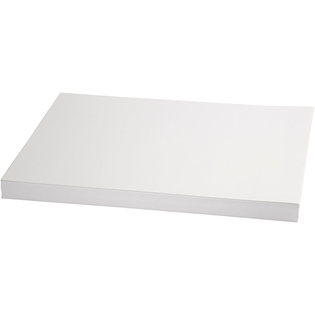 Karton, einfärbig, A3, Blatt 297x420 mm, 250 g, Weiß, 100 Bl./ 1 Pck [HOB-21651]