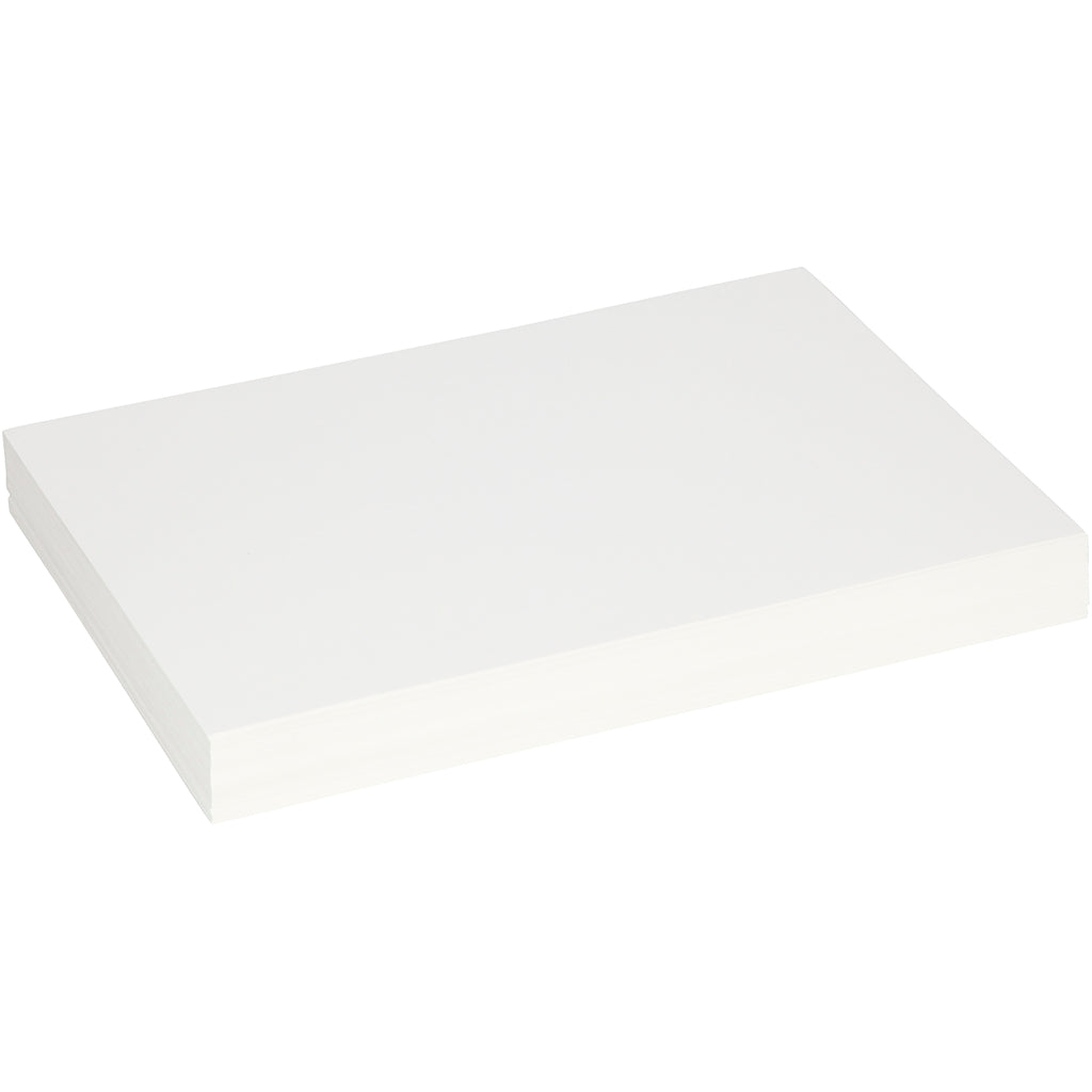 Construction Card, sheet 25,5x36 cm, thickness 0,4 mm, 250 g, white, 100 sheet