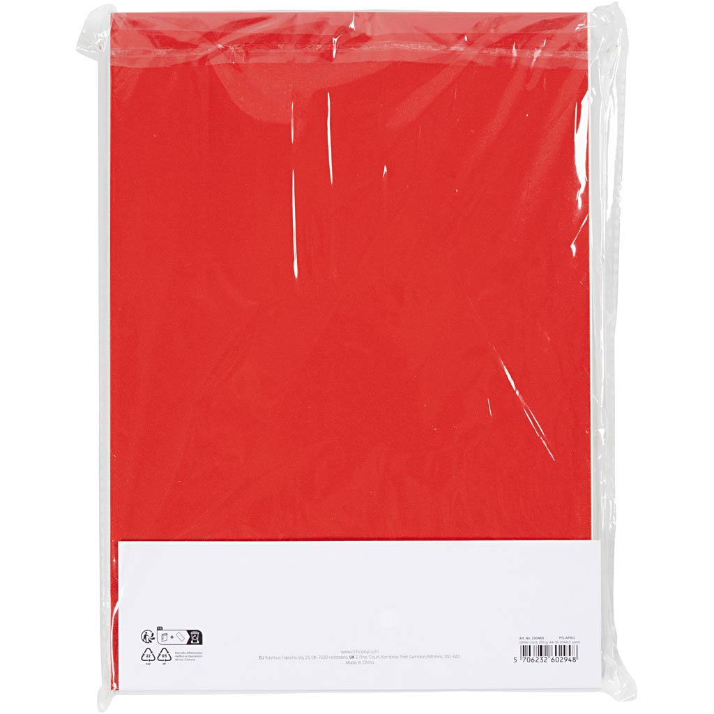 Kartonblätter mit Glitter, A4, 250 g, 50 Bl./ 1 Pck [HOB-230460]