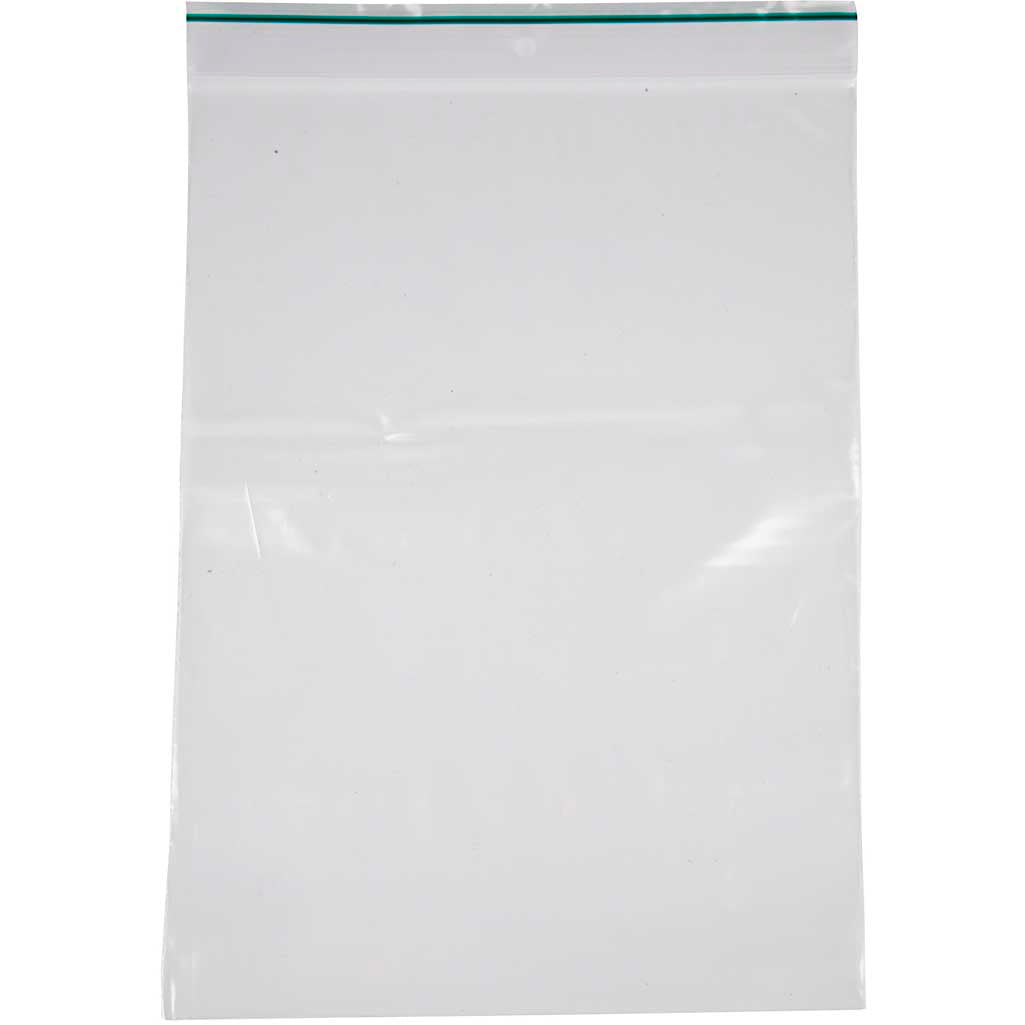 Zip-lock Bag, size 17x23 cm, thickness 0,05 mm, 100 pc