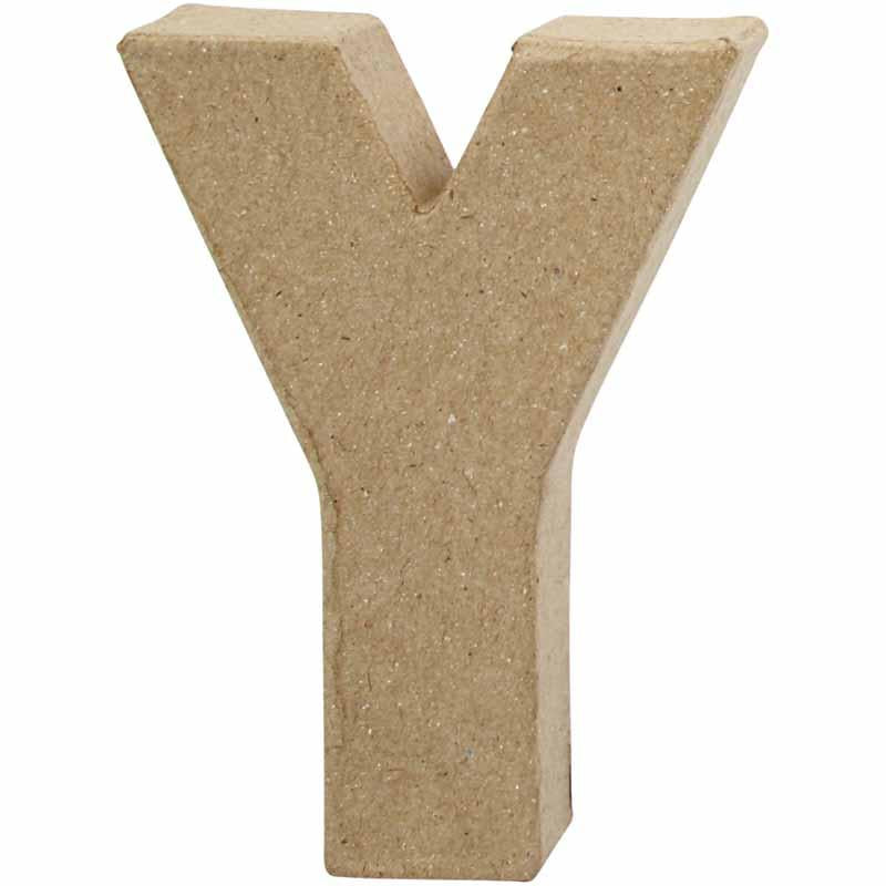 Letter, Y, H: 10 cm, W: 7,9 cm, thickness 1,7 cm