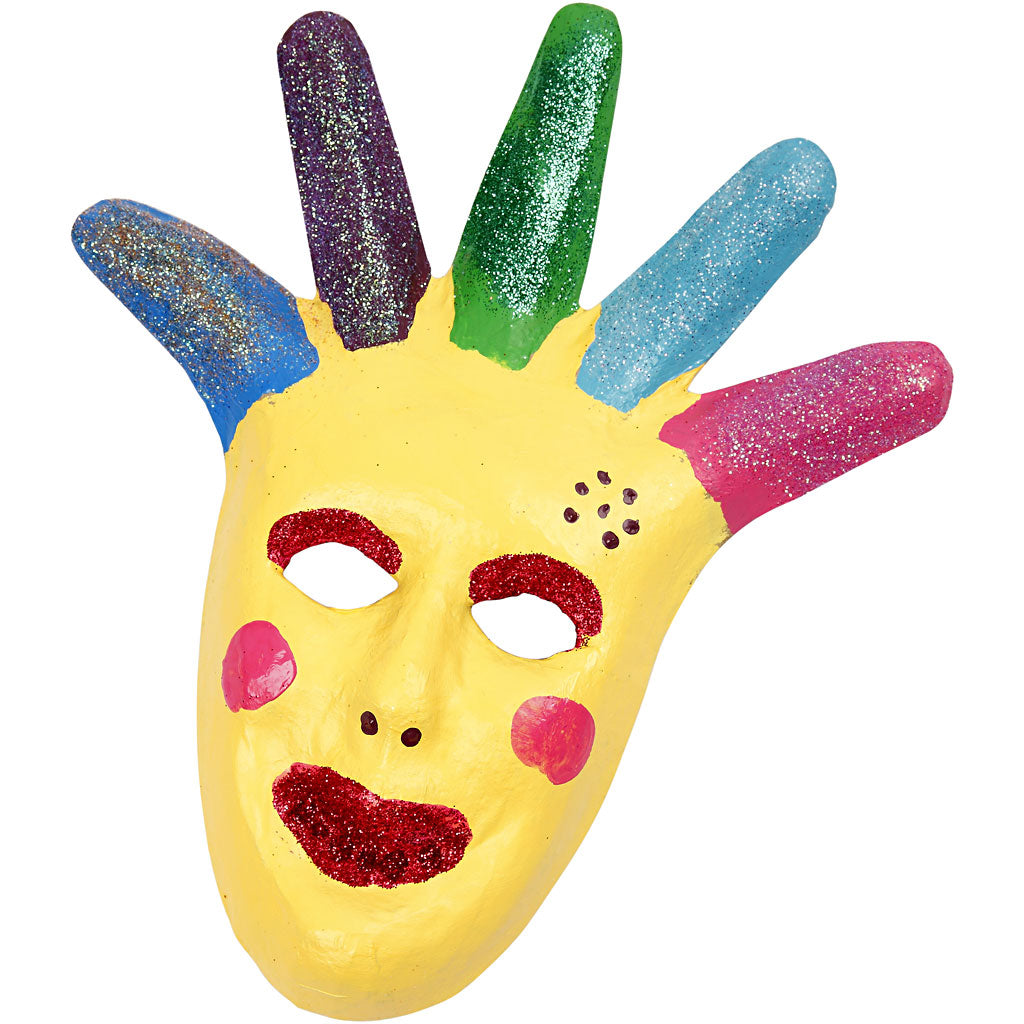 Masken, H 12-21 cm, 6 Stk/ 1 Pck [HOB-26712]