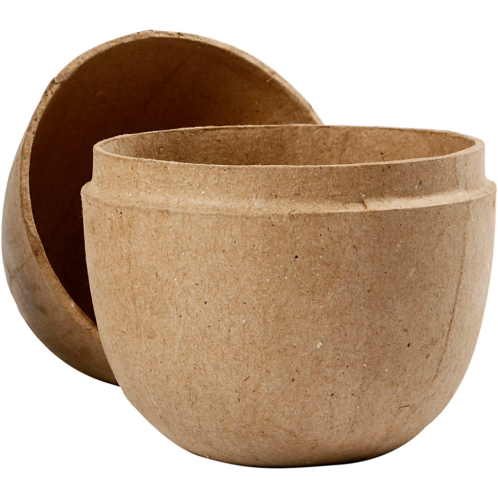 Zweiteiliges Ei, H: 12 cm, D: 9 cm, 1 Stck. [HOB267350]