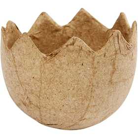 Eierschale, H 4 cm, D 5 cm, 8 Stk/ 1 Pck [HOB-26736]