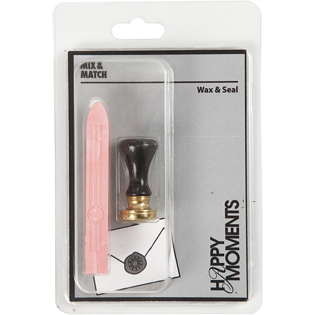 Lack & Siegel Starterset, D 17 mm, Rosa, 1 Set [HOB-270286]