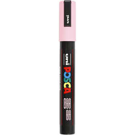 Posca Marker , Nr. PC-5M, Strichstärke 2,5 mm, Medium, Hellpink, 1 Stk [HOB-276029]