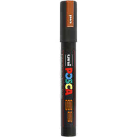 Posca Marker , Nr. PC-5M, Strichstärke 2,5 mm, Medium, Bronze, 1 Stk [HOB-276820]