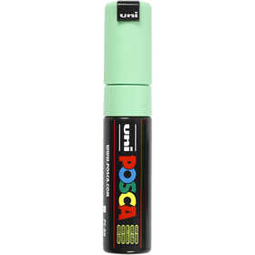 Posca Marker , Nr. PC-8K, Strichstärke 8 mm, breit, Hellgrün, 1 Stk [HOB-278033]
