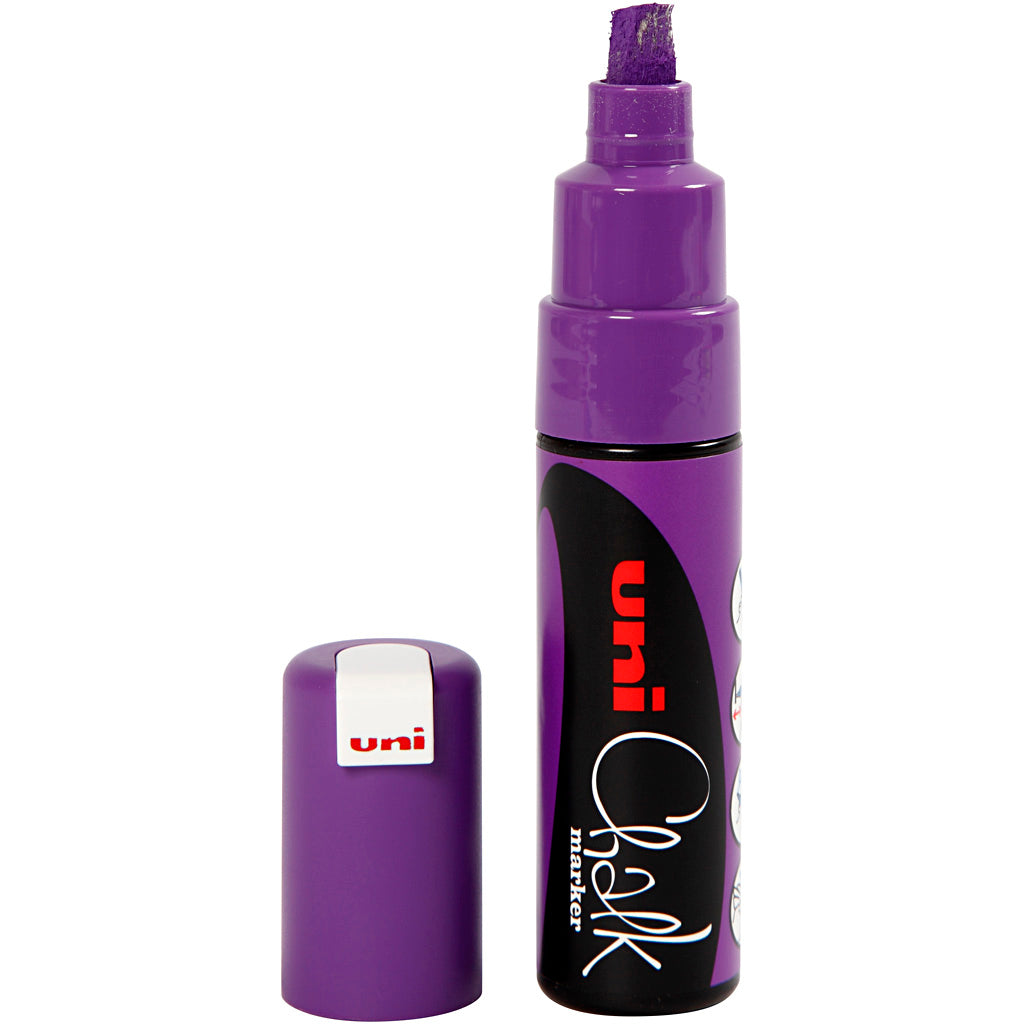 Chalk Pen, line 8 mm, purple