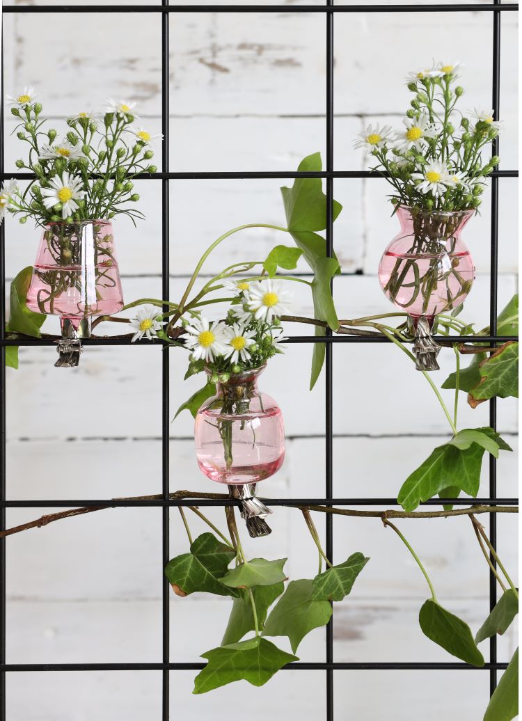 Vasen auf Clip Rosa Ø4mm (3 Stück) [IFS-28094]