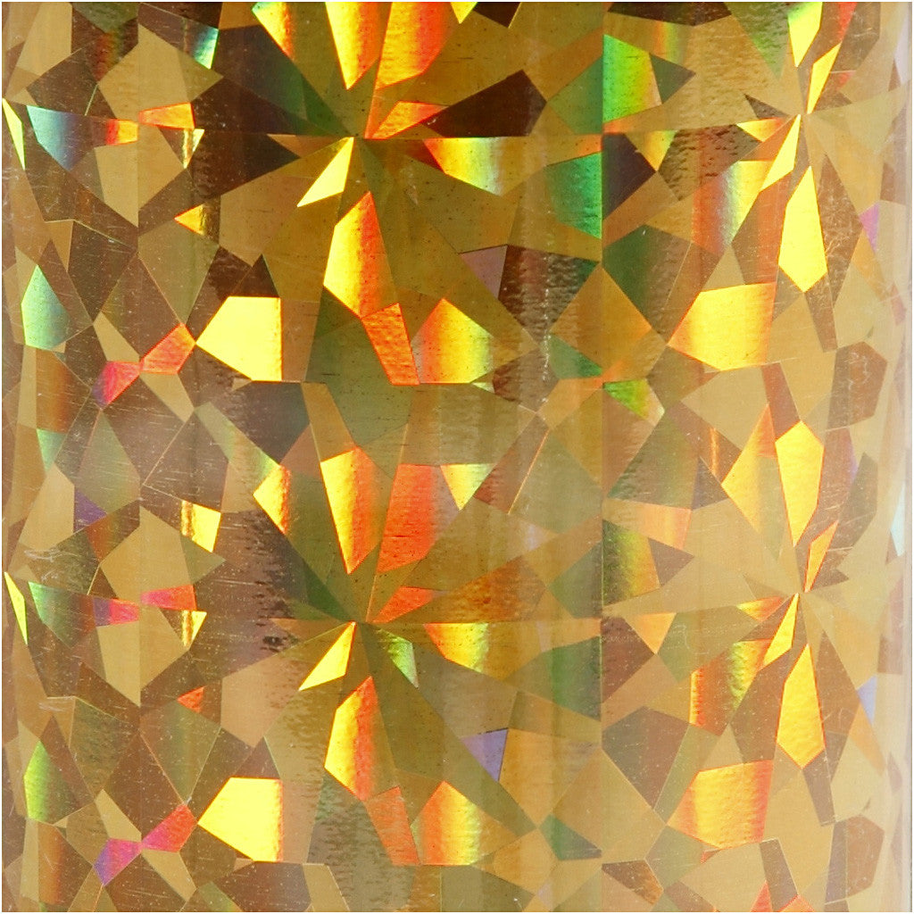 Dekofolie, B 15,5 cm, Dicke 0,02 mm, Gold, 50 cm/ 1 Rolle [HOB-283568]