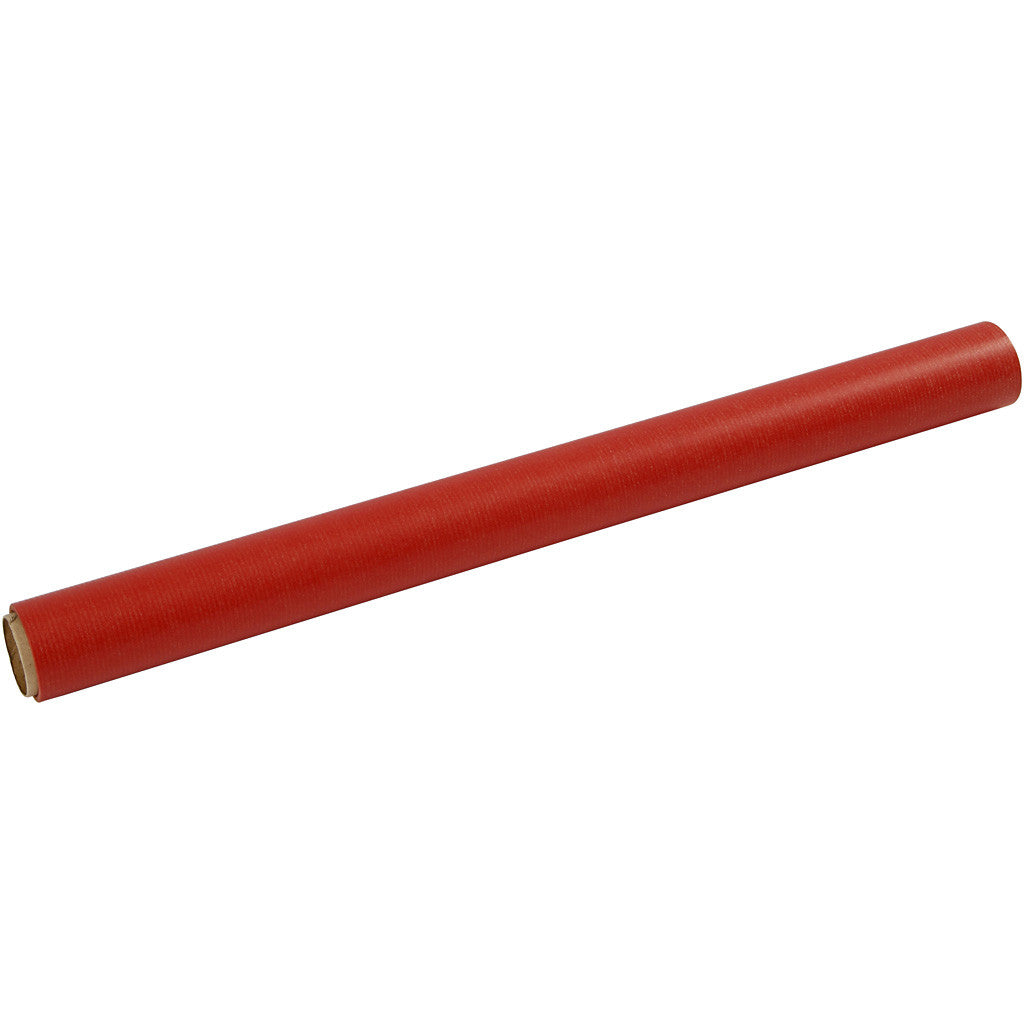 Geschenkpapier , B 50 cm, 60 g, Rot, 5 m/ 1 Rolle [HOB-20265]
