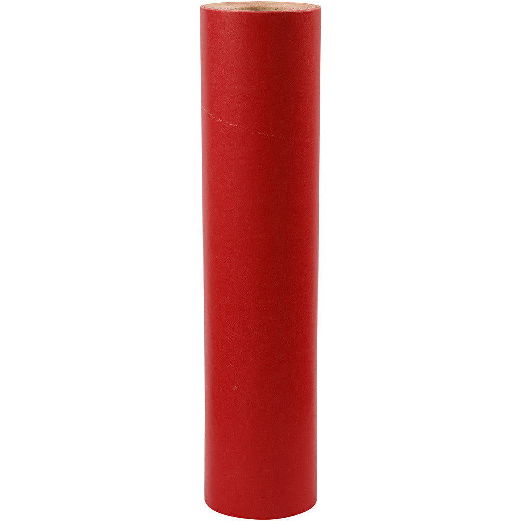 Geschenkpapier , B 50 cm, 60 g, Rot, 100 m/ 1 Rolle [HOB-20281]