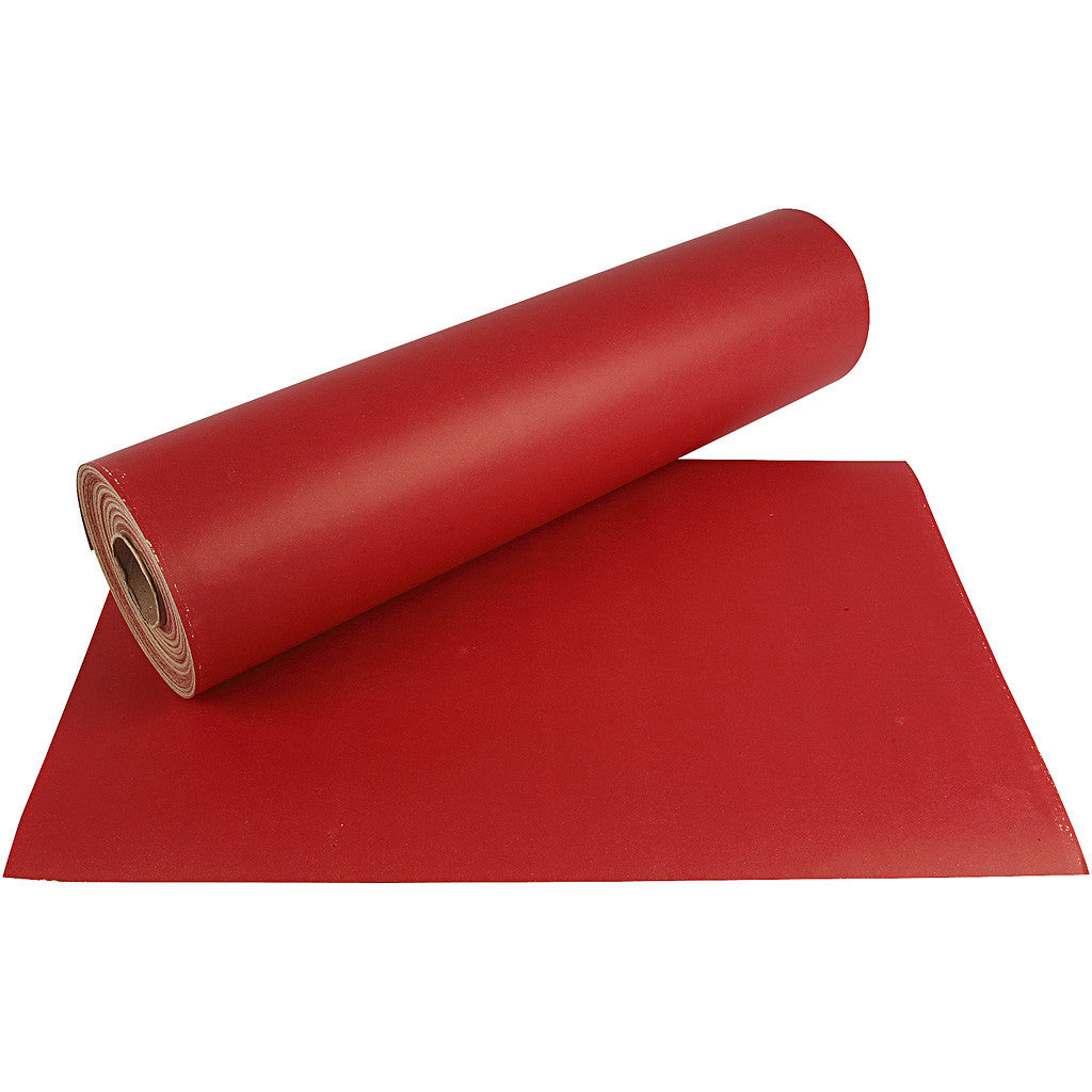 Geschenkpapier , B 50 cm, 60 g, Rot, 100 m/ 1 Rolle [HOB-20281]