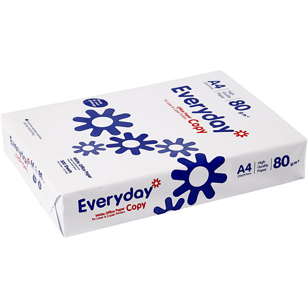 Zeichenpapier, A4, 210x297 mm, 80 g, Weiß, 500Bl./ 1 Pck [HOB-204200]