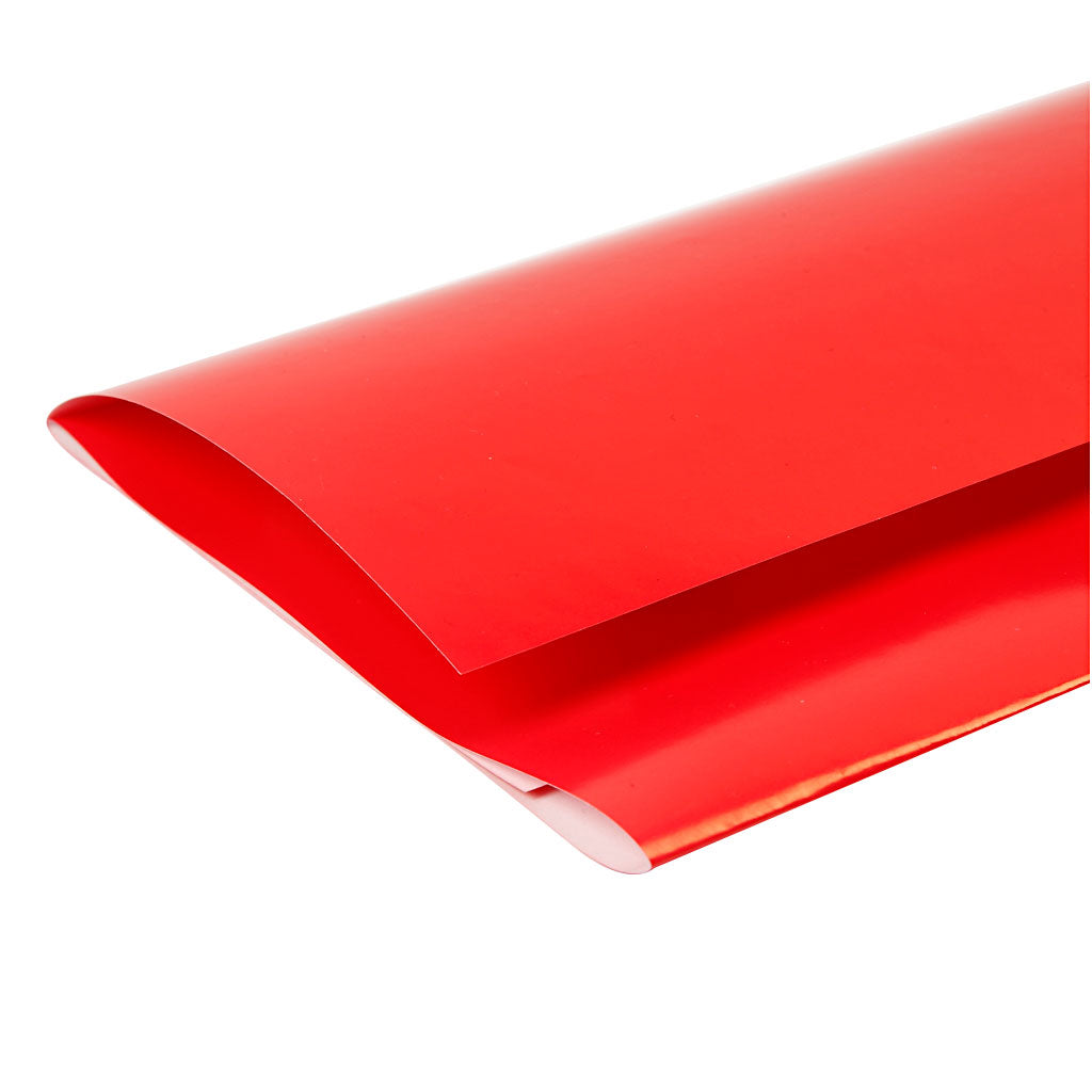 Glanzpapier, Blatt 32x48 cm, 80 g, Rot, 25 Bl./ 1 Pck [HOB-20843]