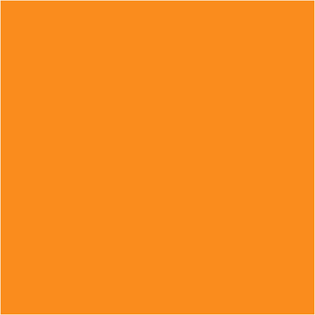 Karton, farbig, A4, Blatt 210x297 mm, 180 g, Orange, 20 Bl./ 1 Pck [HOB-21113]