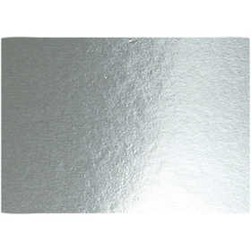 Metallic-Folienkarton, A4, 210x297 mm, 280 g, Silber, 10Bl./ 1 Pck [HOB-220780]