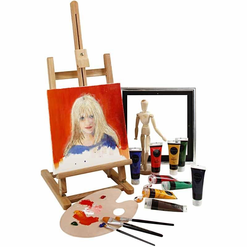 Tisch-Staffelei, H 76 cm, B 27,5 cm, 1 Stk [HOB-22156]