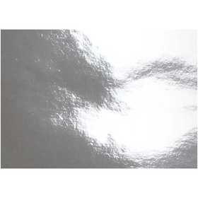 Metallic-Papier, A4, Blatt 210x297 mm, 120 g, Silber, 10 Bl./ 1 Pck [HOB-224710]