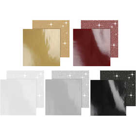 Design-Papier, 120+128 g, 5x10 Pck/ 1 Pck [HOB-22600]