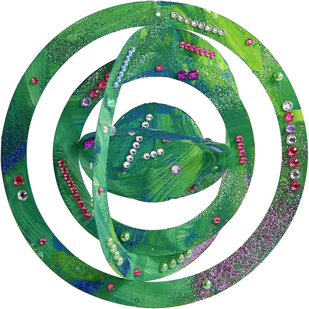 Herzrahmen, Größe 18x18 cm, 230 g, Weiß, 16 Stk/ 1 Pck [HOB-23465]