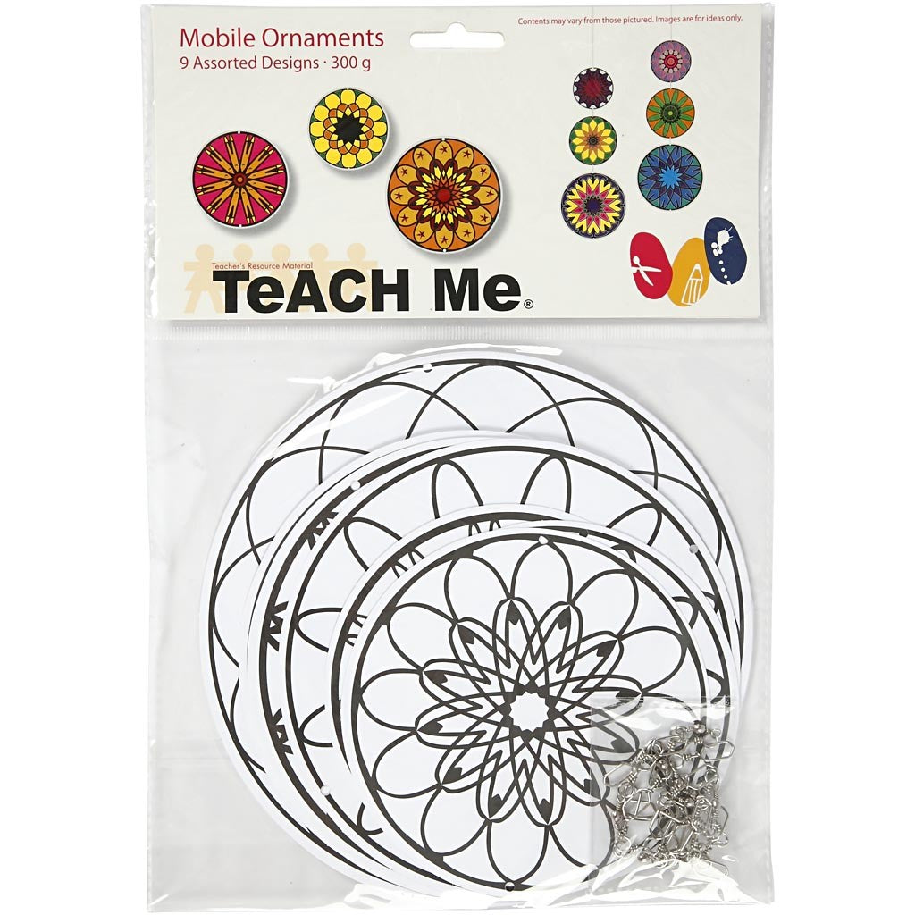 Mobile mit Motiv-Anhängern, D 12+15+18 cm, 300 g, 3 Set/ 1 Pck [HOB-235810]