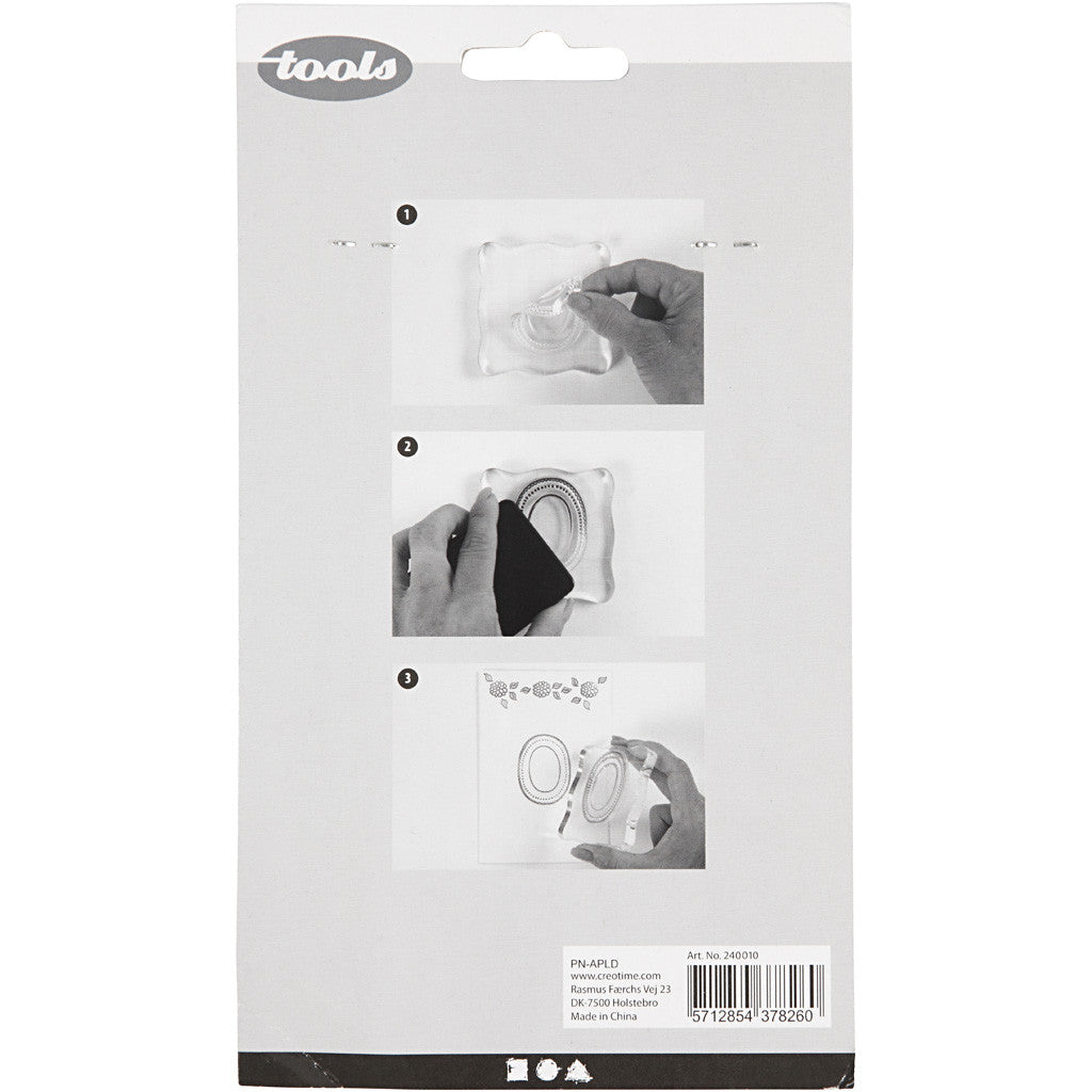 Silikonstempel, Sommer, Blatt 11x15,5 cm, 1 Bl. [HOB-240010]