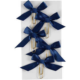 Metallklammern, Größe 40x70 mm, Blau, 5 Stk/ 1 Pck [HOB-247104]