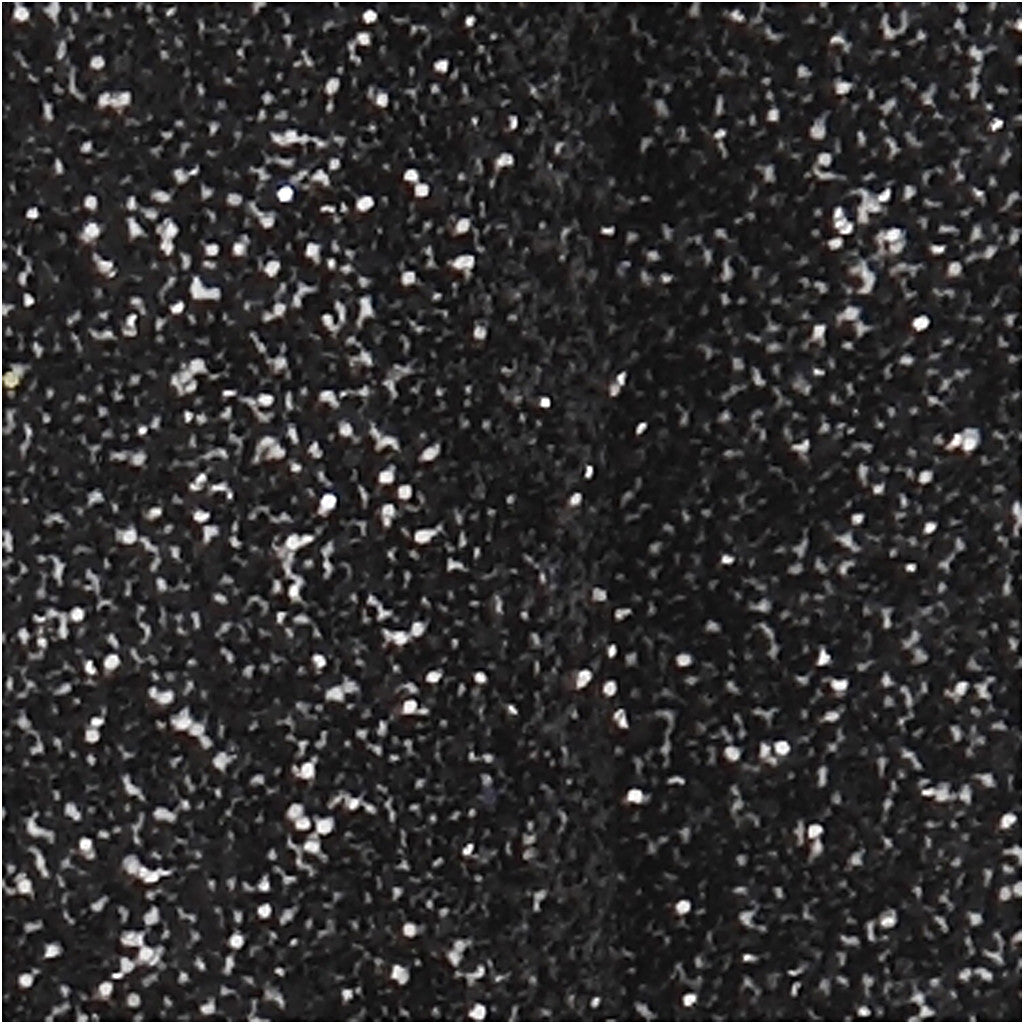 Papier-Schleifen, Größe 31x85 mm, Schwarz mit Glitter, 4 Stk/ 1 Pck [HOB-24789]