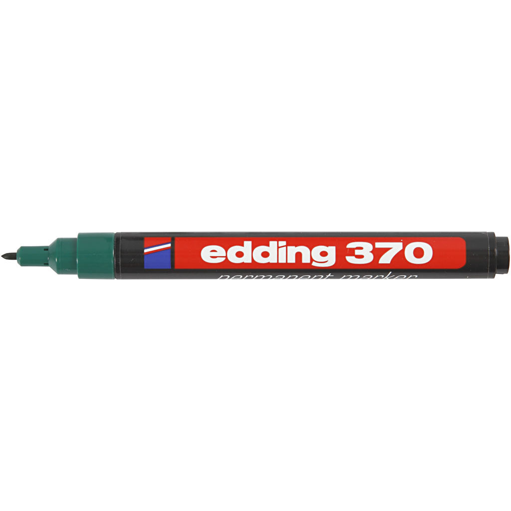 Edding 370 Marker, Strichstärke 1 mm, Grün, 1 Stk [HOB-25007]